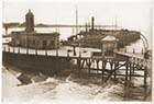 Droit House and Jetty ca 1880 [Albumin Print]